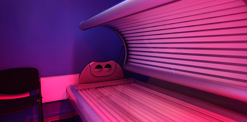 Avoid Tanning Beds and Sun Lamps